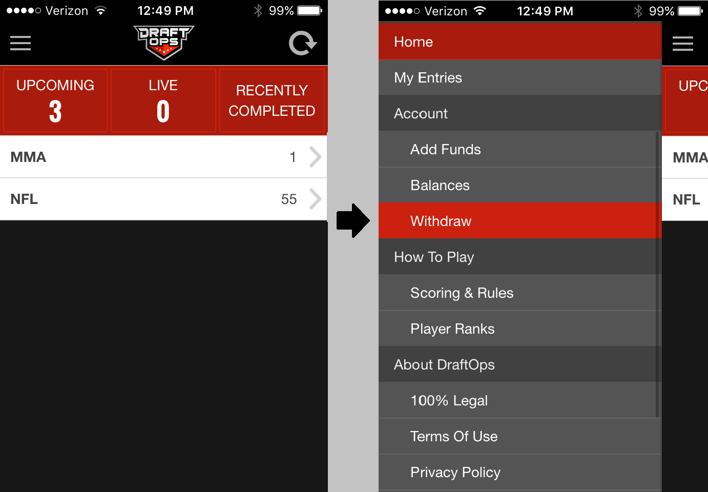 draft ops app